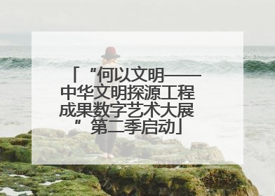 “何以文明——中华文明探源工程成果数字艺术大展”第二季启动