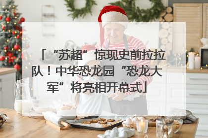 “苏超”惊现史前拉拉队！中华恐龙园“恐龙大军”将亮相开幕式