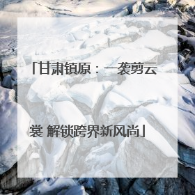 甘肃镇原：一袭剪云裳 解锁跨界新风尚