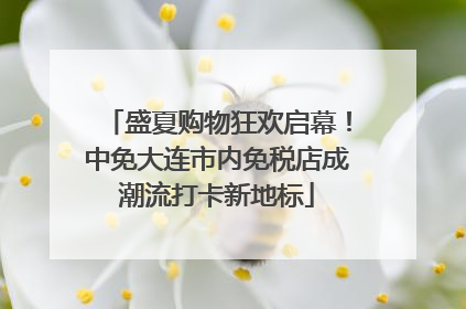 盛夏购物狂欢启幕！中免大连市内免税店成潮流打卡新地标