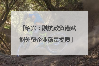 绍兴：融杭数贸港赋能外贸企业稳量提质