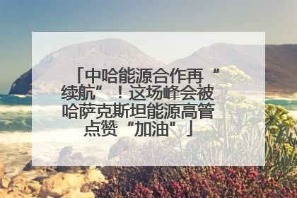 中哈能源合作再“续航”！这场峰会被哈萨克斯坦能源高管点赞“加油”