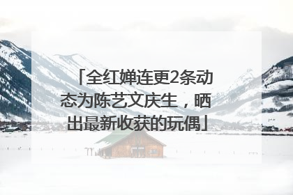 全红婵连更2条动态为陈艺文庆生，晒出最新收获的玩偶