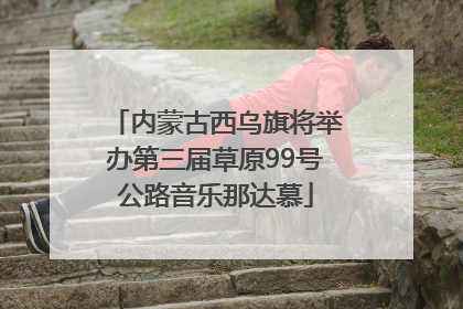内蒙古西乌旗将举办第三届草原99号公路音乐那达慕