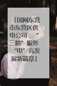 国网东营市东营区供电公司：“三精”服务“电”亮发展新篇章