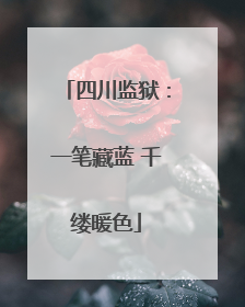 四川监狱：一笔藏蓝 千缕暖色