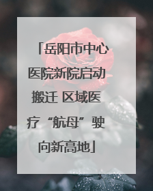 岳阳市中心医院新院启动搬迁 区域医疗“航母”驶向新高地