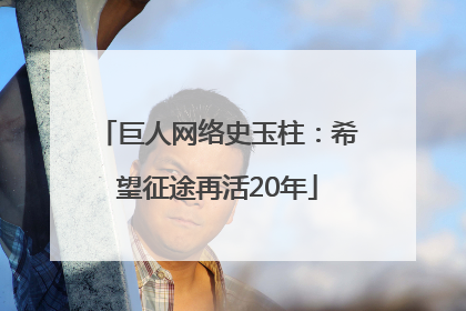 巨人网络史玉柱：希望征途再活20年