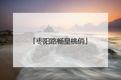 枣阳路畅皇桃俏