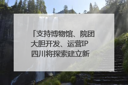 支持博物馆、院团大胆开发、运营IP 四川将探索建立新的收入分配激励机制｜新闻发布最前线