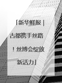 新华鲜报｜古都携手丝路！丝博会绽放新活力