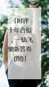 时评：十年合福，一轨飞驰新答卷(图)