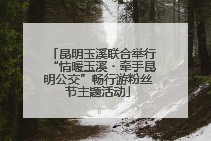 昆明玉溪联合举行“情暖玉溪・牵手昆明公交”畅行游粉丝节主题活动