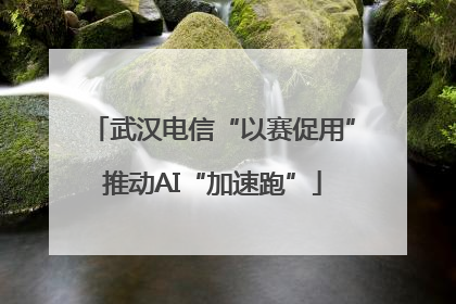武汉电信“以赛促用”推动AI“加速跑”
