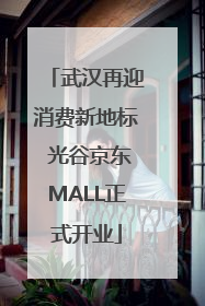 武汉再迎消费新地标 光谷京东MALL正式开业
