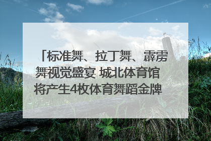 标准舞、拉丁舞、霹雳舞视觉盛宴 城北体育馆将产生4枚体育舞蹈金牌｜世运会探馆行