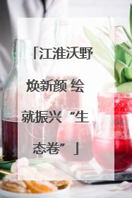江淮沃野焕新颜 绘就振兴“生态卷”