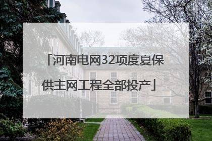 河南电网32项度夏保供主网工程全部投产