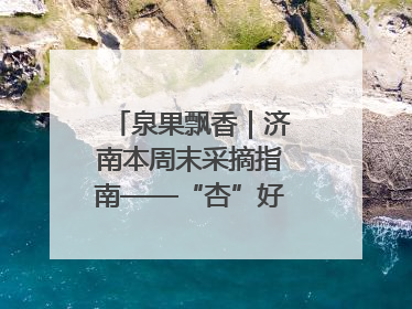 泉果飘香｜济南本周末采摘指南——“杏”好遇见你！