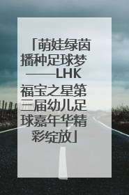 萌娃绿茵播种足球梦——LHK福宝之星第三届幼儿足球嘉年华精彩绽放