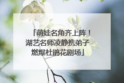 萌娃名角齐上阵！湖艺名师凌静携弟子燃爆杜鹃花剧场