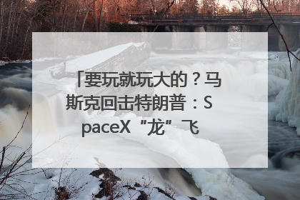 要玩就玩大的？马斯克回击特朗普：SpaceX“龙”飞船将立即退役！