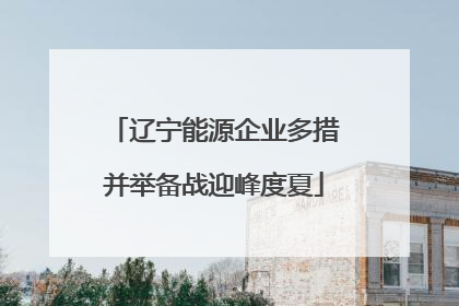 辽宁能源企业多措并举备战迎峰度夏