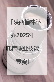 陕西榆林举办2025年托育职业技能竞赛