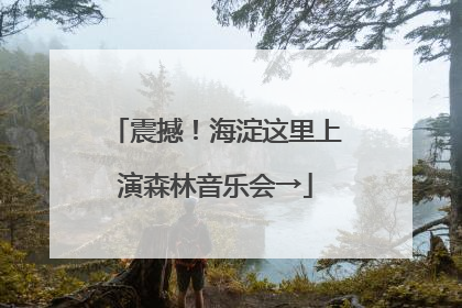 震撼！海淀这里上演森林音乐会→
