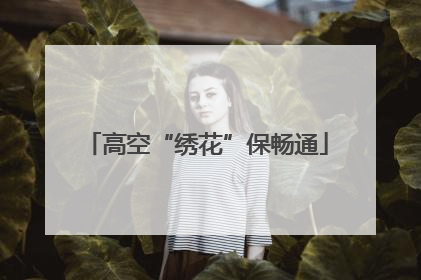 高空“绣花”保畅通