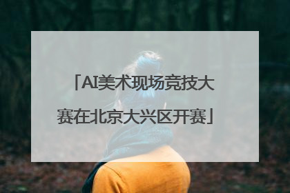 AI美术现场竞技大赛在北京大兴区开赛