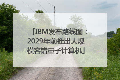 IBM发布路线图：2029年前推出大规模容错量子计算机